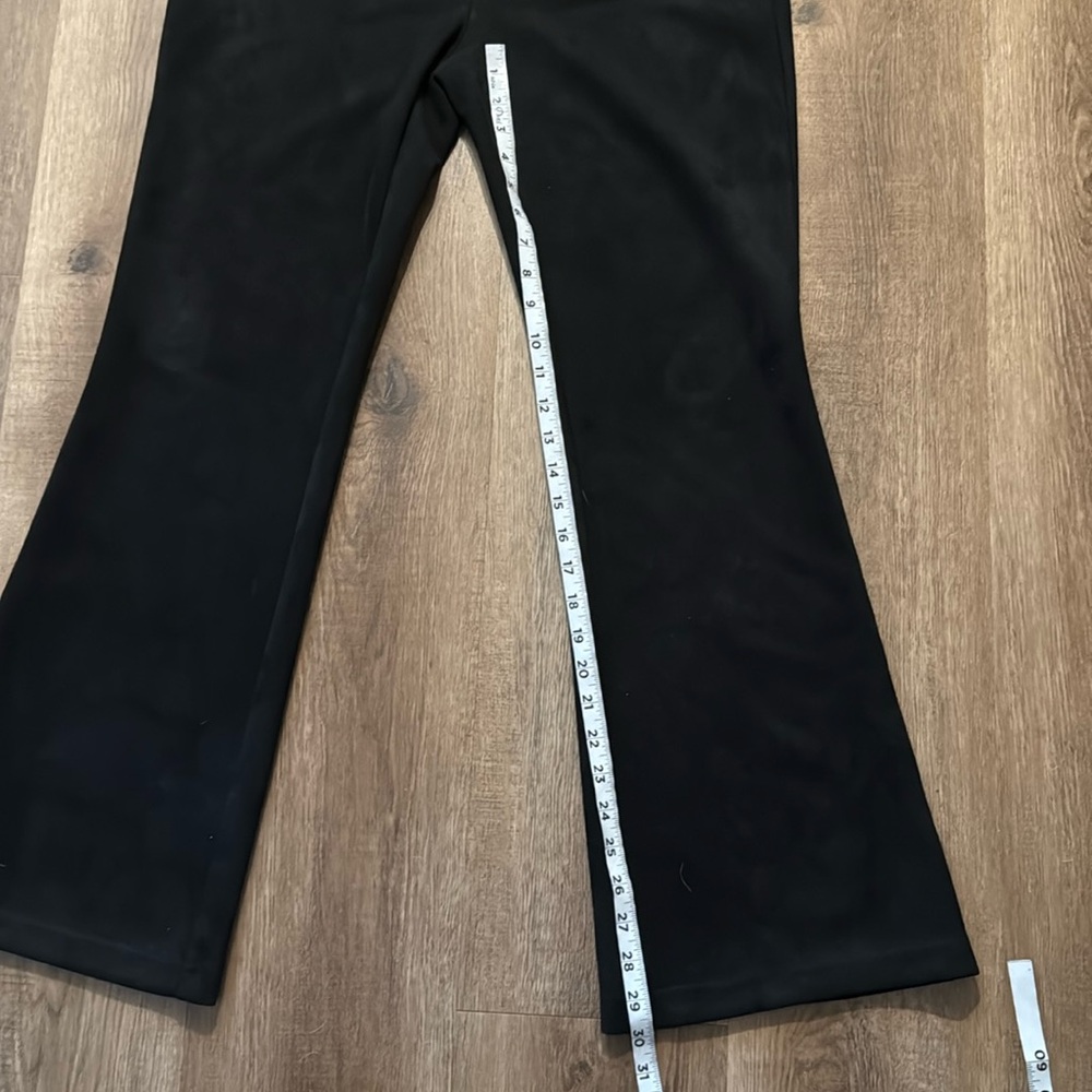 Indigo Thread Co Black Faux Suede Pants Size 6 - Picture 7 of 8